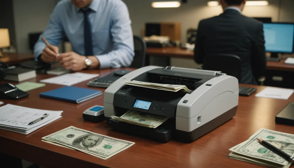 machine pour detecter les faux billet